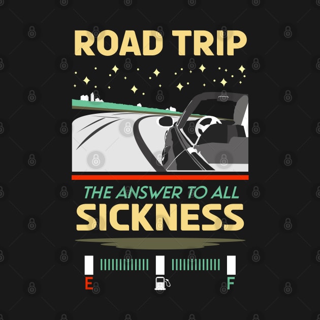 Retro Road trip the answer to all sickness 02 by HCreatives