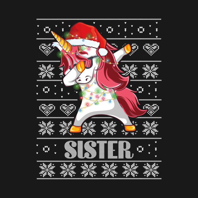 Disover Cute Dabbing Unicorn Nana Christmas Funny Gift - Sister - T-Shirt