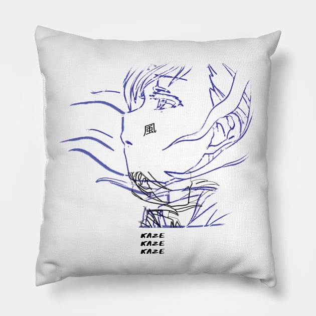 A Certain Scientific Railgun T ''KAZE V1'' Pillow by riventis66