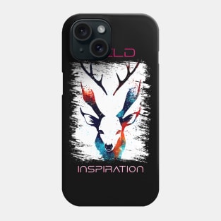 Stag Deer Wild Nature Animal Colors Art Painting Phone Case