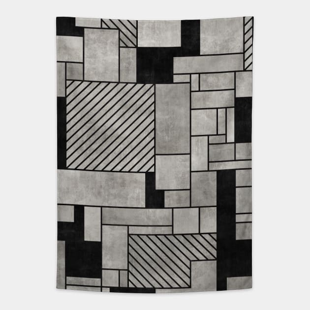 Random Concrete Pattern Tapestry by ZoltanRatko