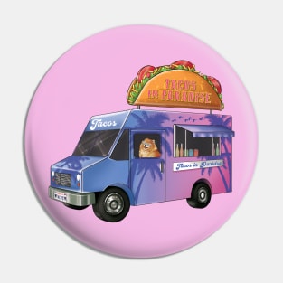 Tacos in Paradise Pin