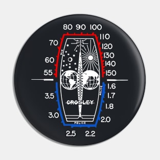 Crosley Radio Tuner Dial Design Pin