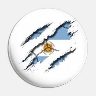 Argentina Football Pin