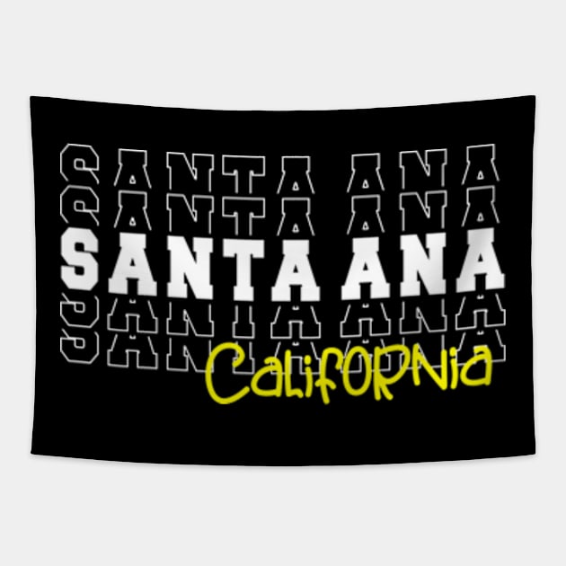 Santa Ana city California Santa Ana CA Tapestry by TeeLogic