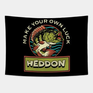 Heddon Lures - Make Your Own Luck 1894 Tapestry