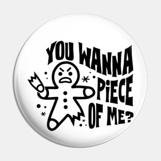 Funny Baking Lover Gifts, You Wanna Piece of Me Pin