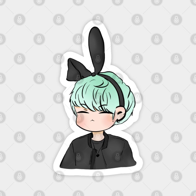 YOONGI Magnet by aextheticxtrash