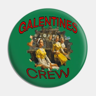 Galentines crew in second world war Pin