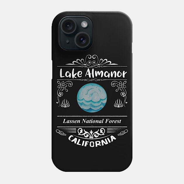 Lake Almanor California Phone Case by artsytee