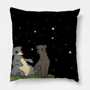 Jungle Book bear and jaguar Pillow