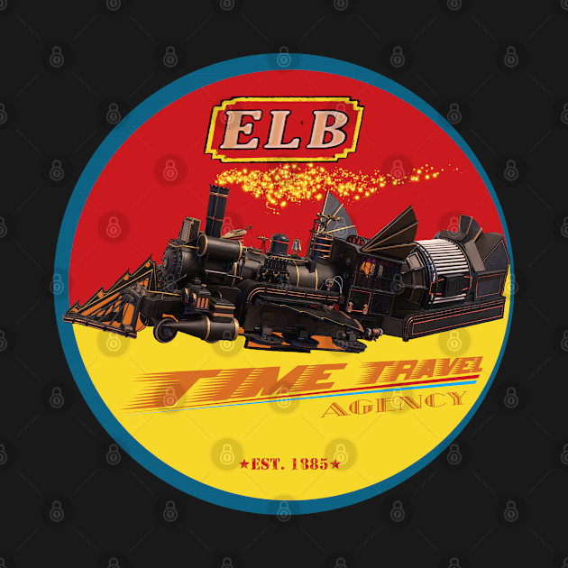 Discover ELB Time Travel Agency - Time Machine - T-Shirt