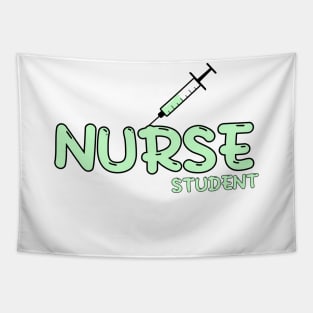 Nurse Student Green Tapestry