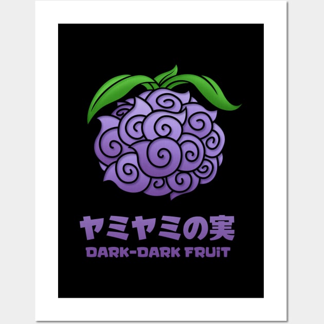 Yami Yami No Mi Devil Fruit Blackbeard | Poster