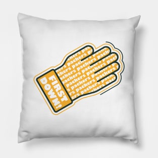 First Down Packers! Pillow