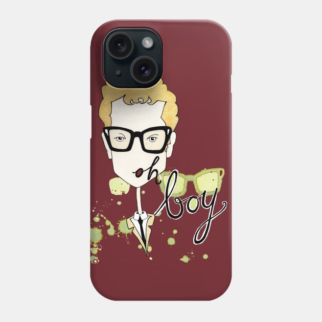 Oh Boy Phone Case by badlydrawnbabe