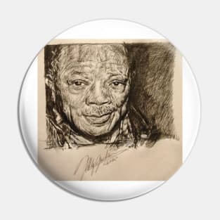 Quincy Jones Pin