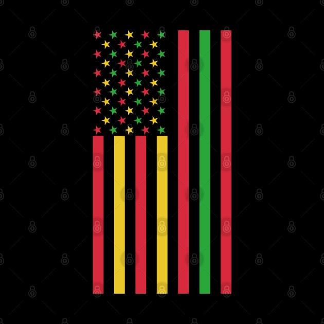 Juneteenth african american Flag Freedom Equality by qwertydesigns