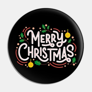 Merry Christmas Pin