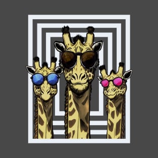 3 Giraffe T-Shirt