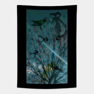 Spooky tree Tapestry