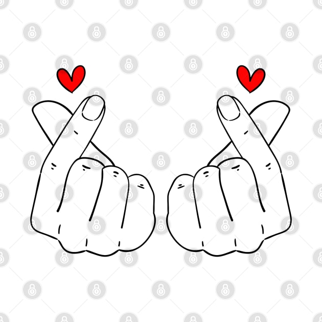 Double Finger Heart by deanbeckton