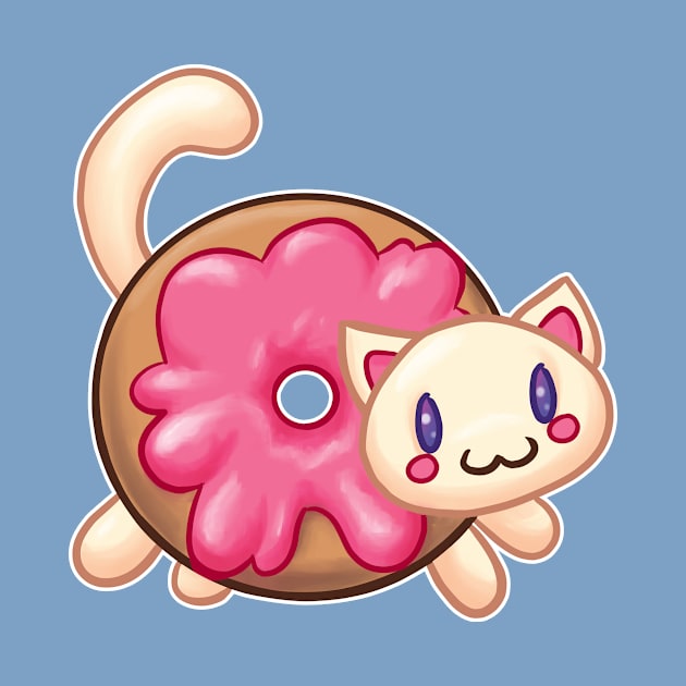 Donut Cat (catfood series) by klawzie