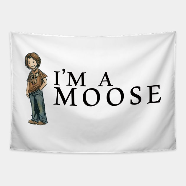 Moose Tapestry by AmberStone