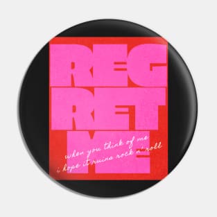 DAISY JONES AND THE SIX BOOK - REGRET ME SONG Pin