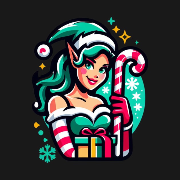 Christmas Woman - Joyful Holidays in Colors by emblemat2000@gmail.com