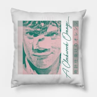 A Clockwork Orange ••• Retro Aesthetic Design Pillow