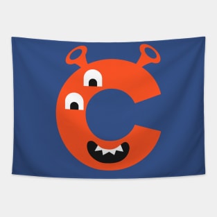 C Letter Tapestry