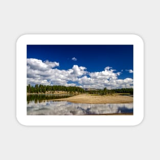 All is Calm at Fishing Bridge, Yellowstone NP Magnet