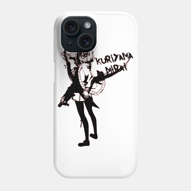 Kyoukai no Kanata Kuriyama Mirai Phone Case by OtakuPapercraft