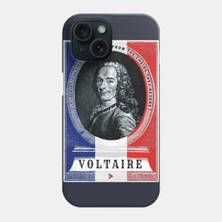 Voltaire - A Quote About Freedom Phone Case