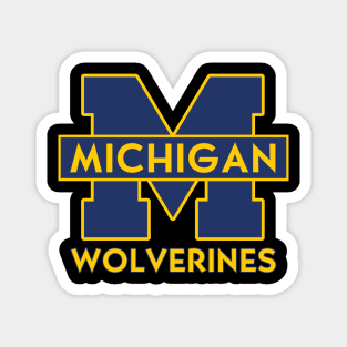 Michigan wolverines Magnet