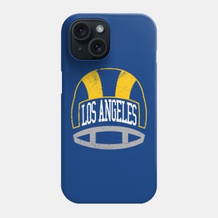 LAR Retro Helmet - Blue Phone Case