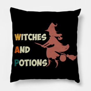 Witches and Potions Pillow