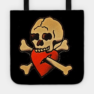 Sailor Jerry skull Tote