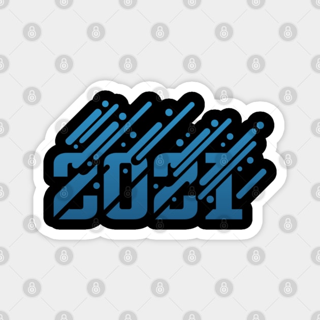 2021 New Year Magnet by radeckari25