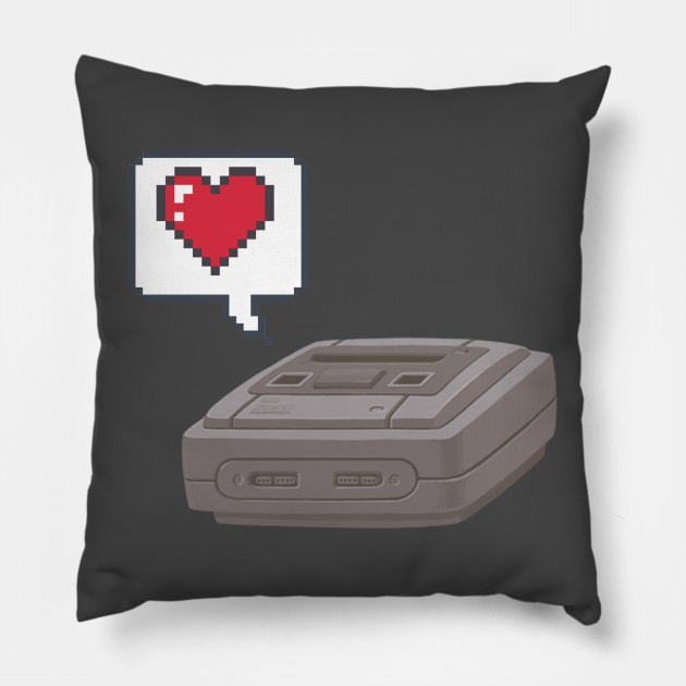 16 BITS LOVE Pillow by CISNEROS