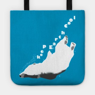 Keep Earth Cool Polar Bear Tote