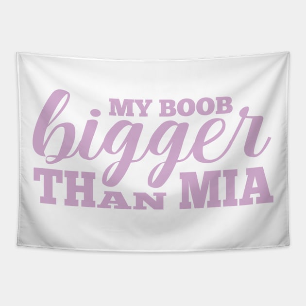 Funny Quotes For Mia Tapestry by Benwe_Studio