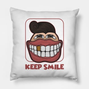 Keep Smile Pillow