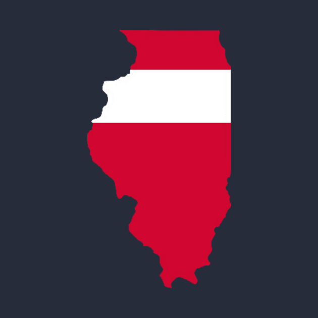 Illinois is red and white by 94_MRD