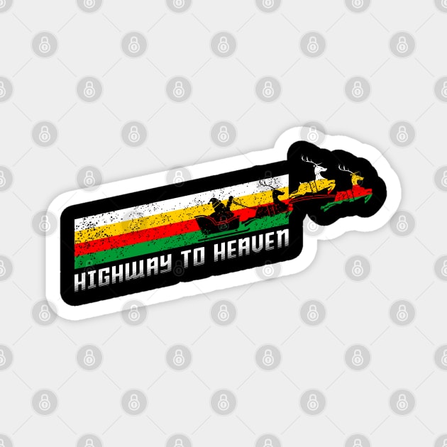 highway to heaven Magnet by spoilerinc