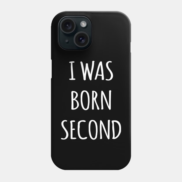 SECOND CHILD SIBLINGS  MATCH Phone Case by HAIFAHARIS