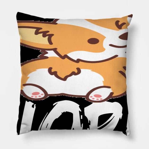 Nope - Corgi (32) Pillow by Drakes