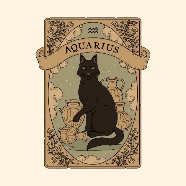 Aquarius- Cats Astrology by thiagocorrea