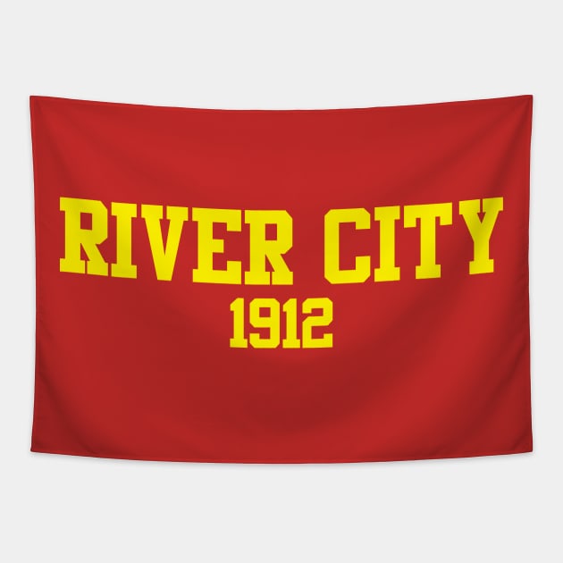 River City 1912 Tapestry by GloopTrekker